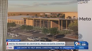 Meta to invests $1.5 billion for El Paso AI data center