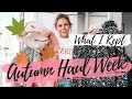 AUTUMN HAUL WEEK Favourites || What I Kept from the haul || COCOA CHELESA