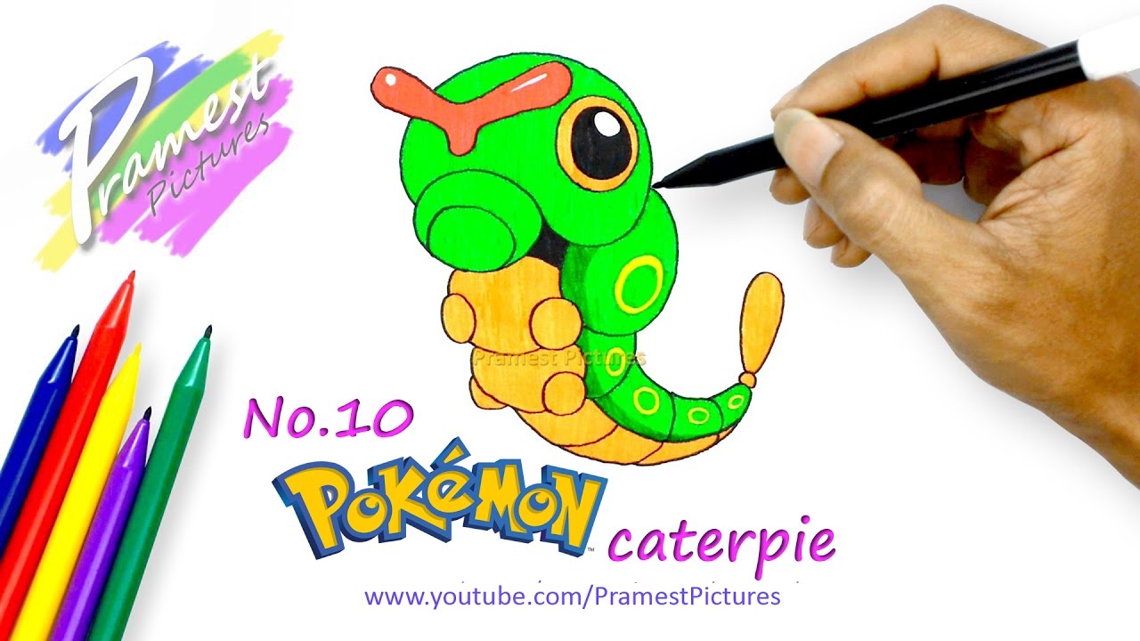 Caterpie Cara Menggambar Dan Mewarnai Gambar Pokemon Untuk Anak Caterpie Cara Menggambar Dan Mewarnai Gambar Pokemon Untuk Anak