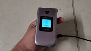 Samsung Chrono R260 (Cricket) - Startup/Shutdown
