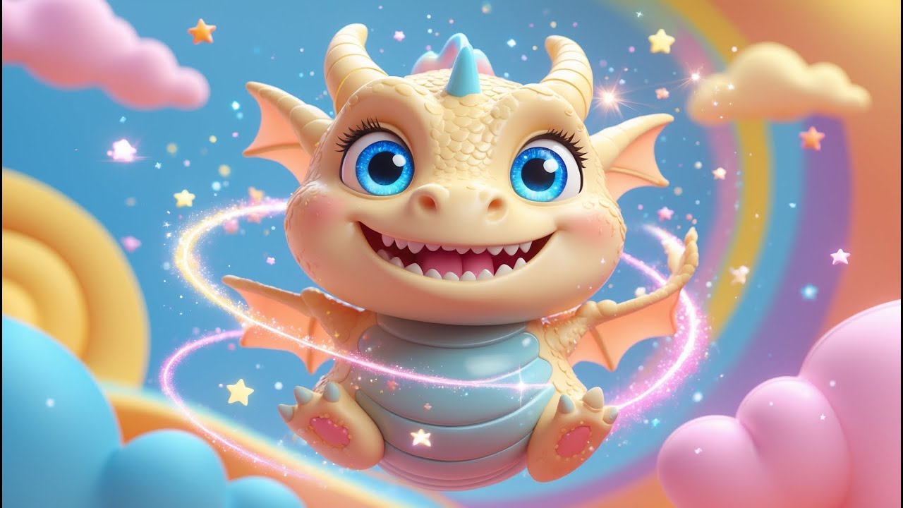 Five Little Dragons Dance & Sing! 🐉 | Nursery Rhymes & Baby Songs | ABC & Counting Fun for Kids