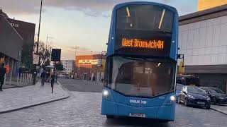 Diamond Streetdeck 40832 Bus Route 4H West Bromwich