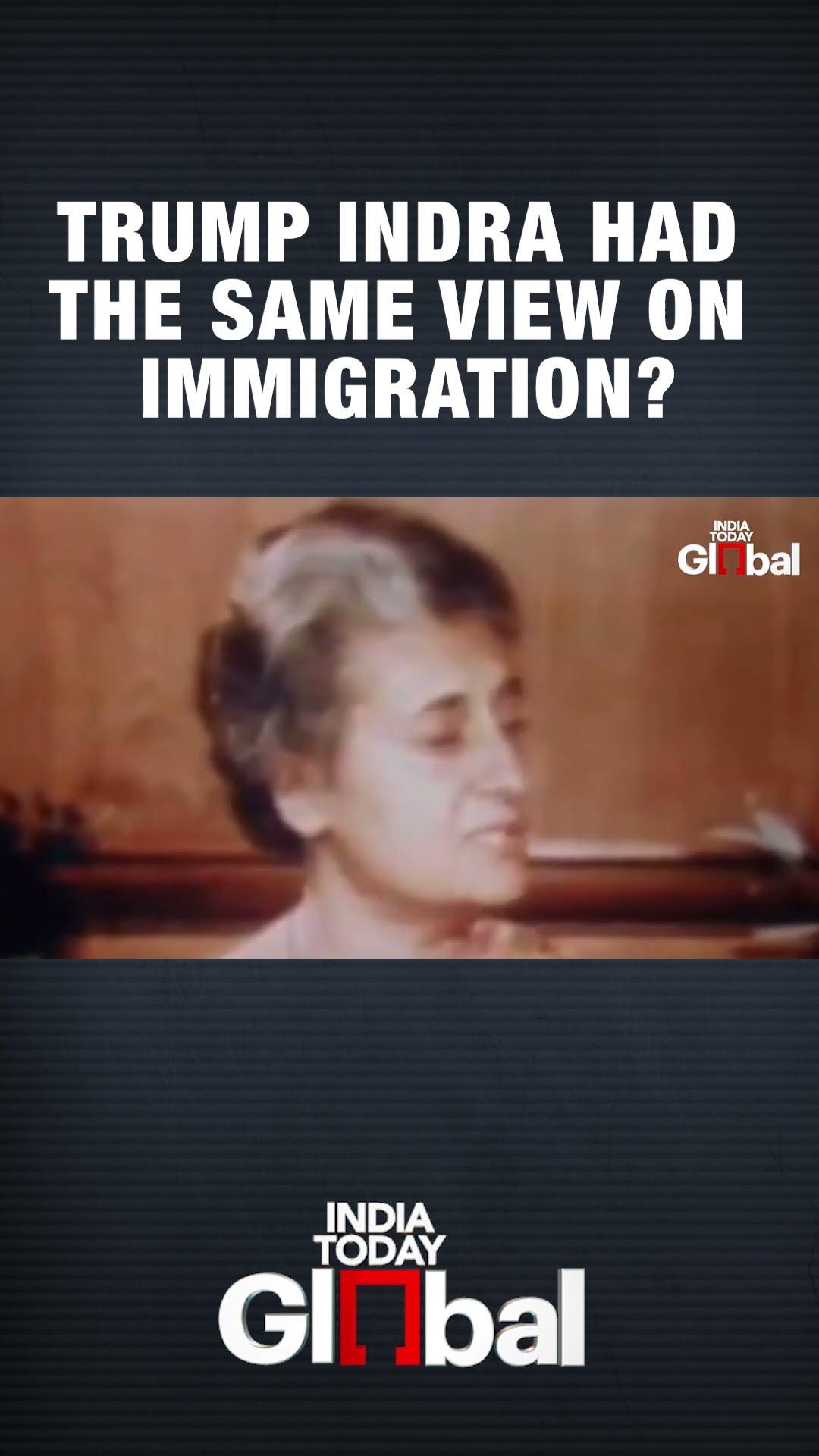 Trump Indra  Had The Same View On Immigration? | India Today