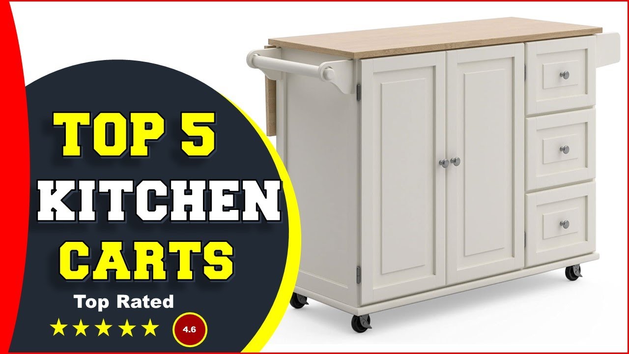 ✅ Best Kitchen Cart Review (2024)