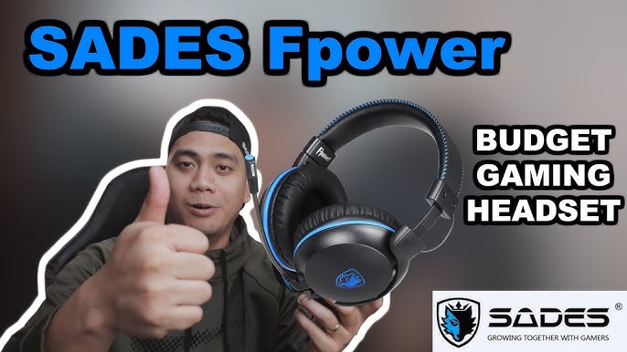 Sades Fpower Gaming Headset - Unboxing - YouTube