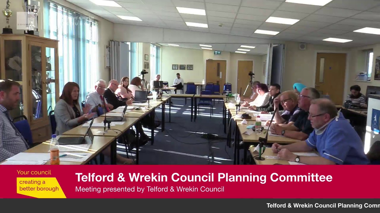 Telford & Wrekin Council Planning Committee meeting (28/07/2021) YouTube