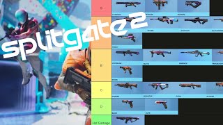 WAY Too Early Splitgate 2 Weapon Tier List