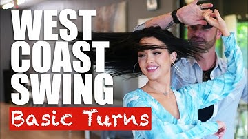 WEST COAST SWING Beginner Turns