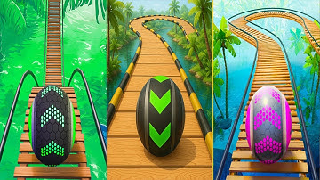 Going Balls VS Sky Rolling Balls VS Rollance Adventure Balls - All Levels Gameplay Android iOS Ep 3