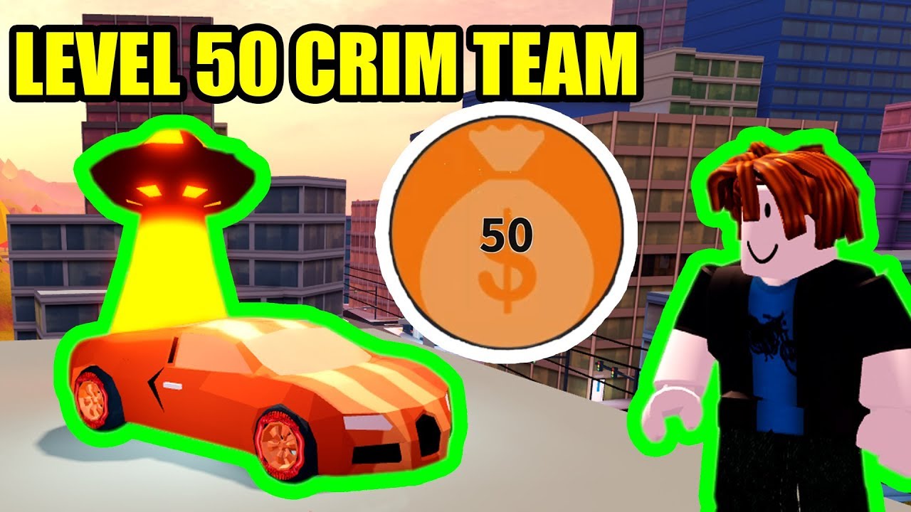 Getting Level 50 Criminal Team Roblox Jailbreak Season 4 Youtube - roblox jailbreak myusernamesthis