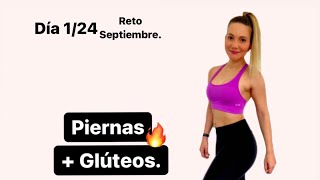 RUTINA DE PIERNAS + GLÚTEOS 🔥| Día 1 Reto de Septiembre 💪🏻🥰