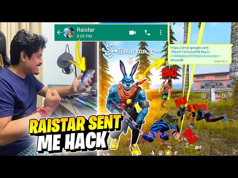 Raistar Send Me Hack Real WhatsApp | Garena Free Fire