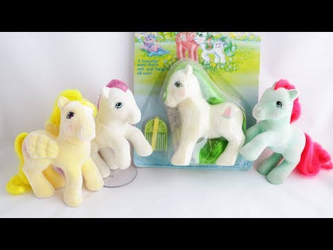 My Little Pony So Soft Vintage Generation 1 Ponies Collection