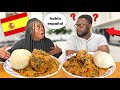 SPEAKING ONLY SPANISH TO MY NIGERIAN DAD **NO HABLA ESPANOL** | The queens family| AFRICAN FOOD