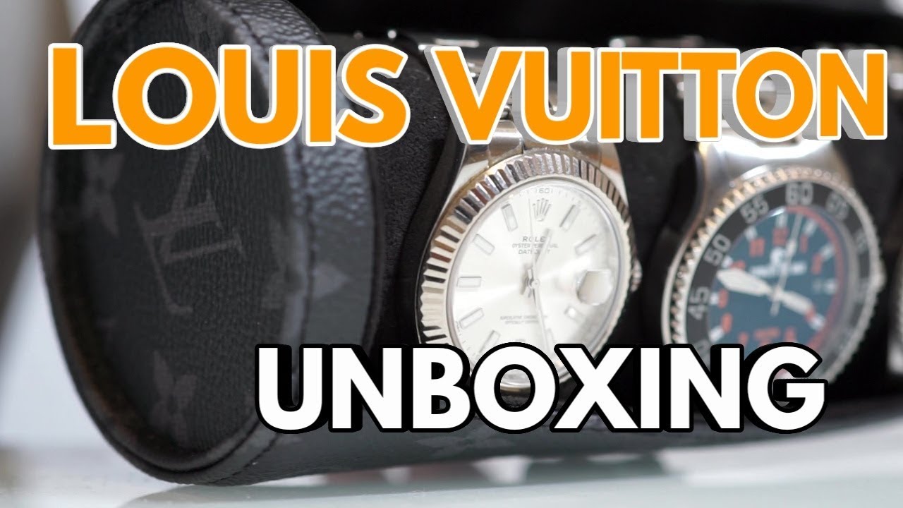 Louis Vuitton Uhrenrolle für drei Uhren