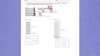 Engage NY third grade Module 1 Lesson 9 front