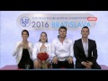 Фигурное катание. Чемпионат Европы 2016. Танцы на льду. Произвольный танец (1-я и 2-я разминки)