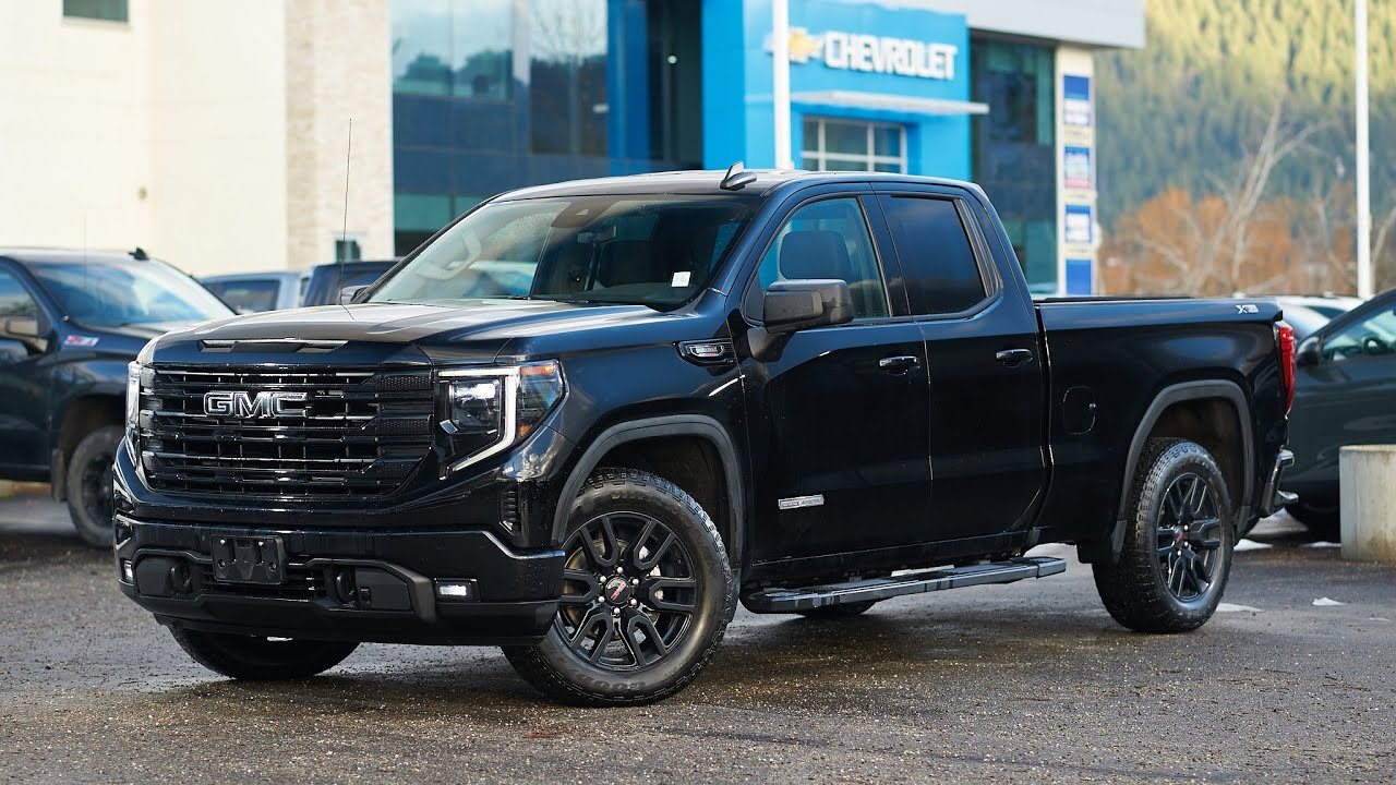 2023 GMC Sierra 1500 Elevation Black Double Cab Standard Box 4-Wheel Drive