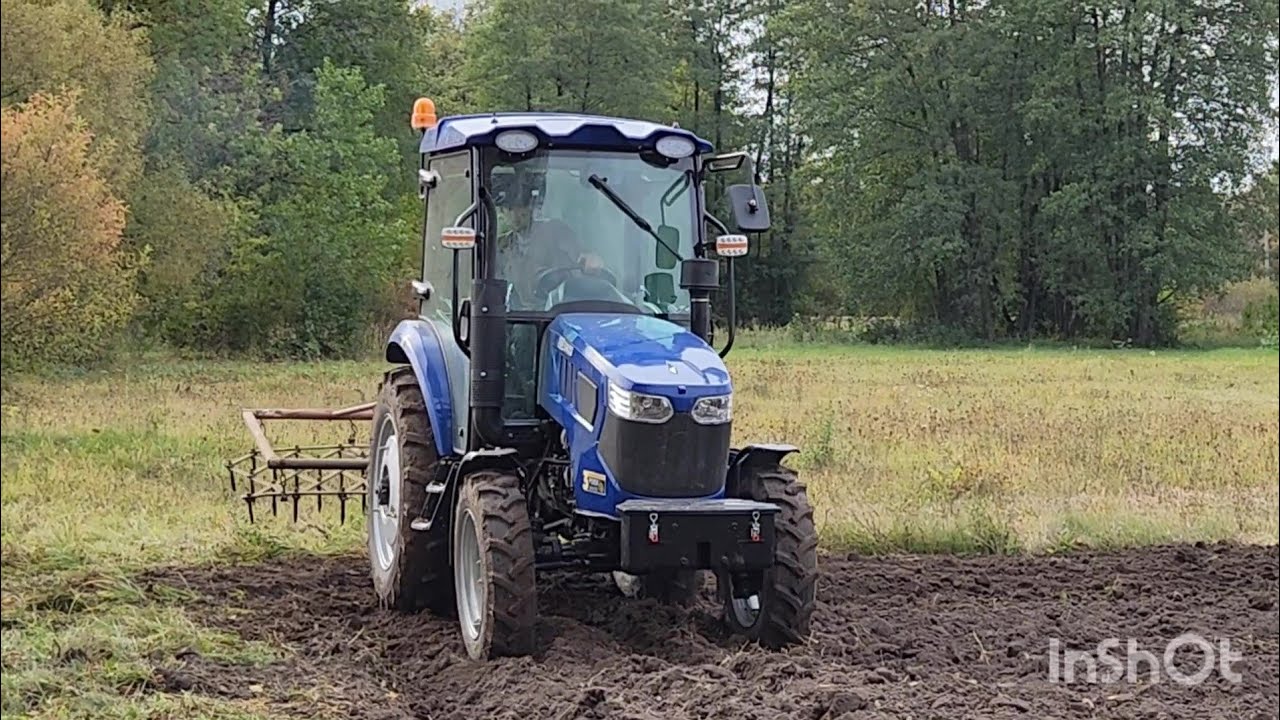 Посівна пшениці  ДТЗ 504 ККУ саморобний трактор Т25👍🇺🇦