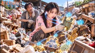 Poor Girl Collects Trash to Feed Dad, Hears Ancient Relics' Thoughts, and Becomes Richest!