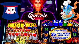 ALICE IN WONDERLAND SLOT?!?!   BIG WIN!!! On Queenie slot screenshot 5