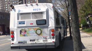 MaBOSTOA Bus: Co-op-City Bound Orion V #6025 Bx28 Bus @ Asch Loop & Bartow Ave