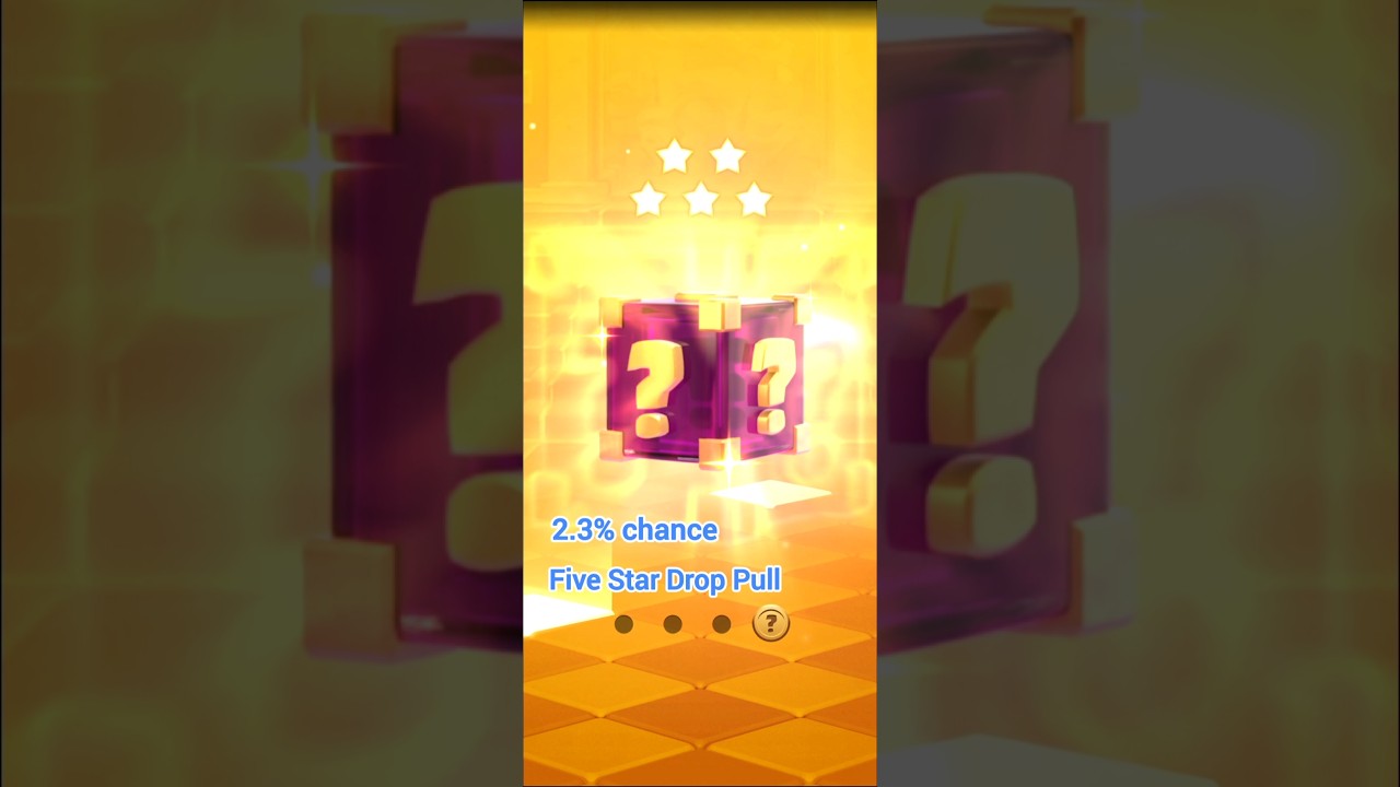 Five star lucky drop pull