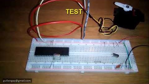 XC8 Compiler # 4 - Servo With PIC16F887