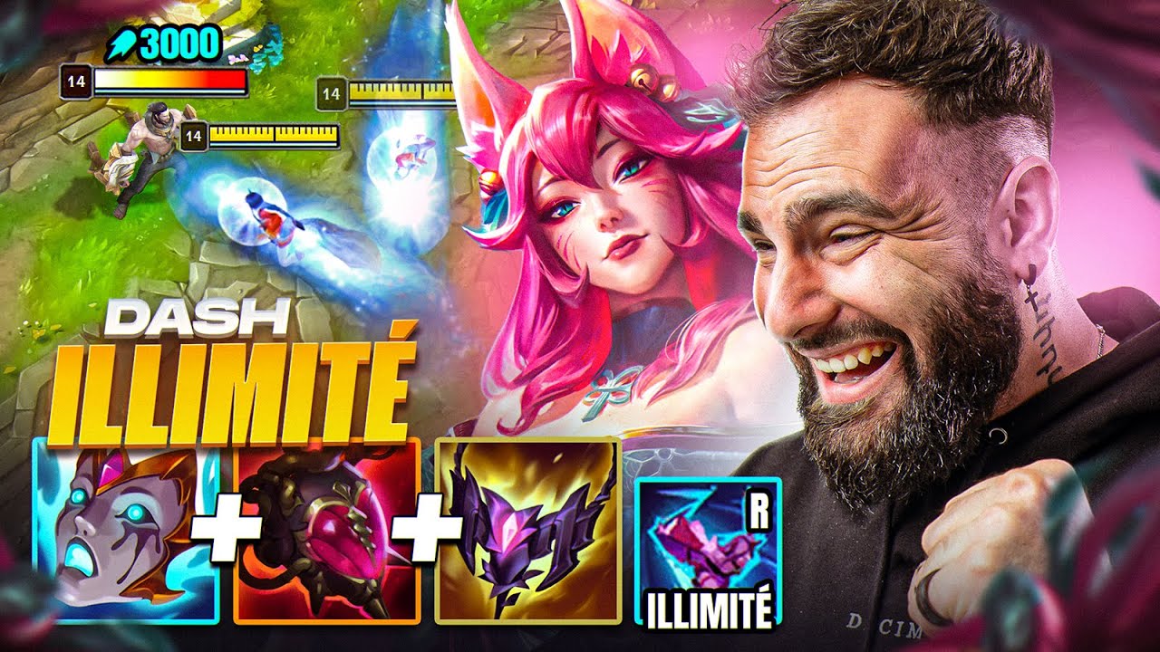 AHRI JUNGLE ?? C'EST QUOI CETTE FOLIE! (Dash illimité)