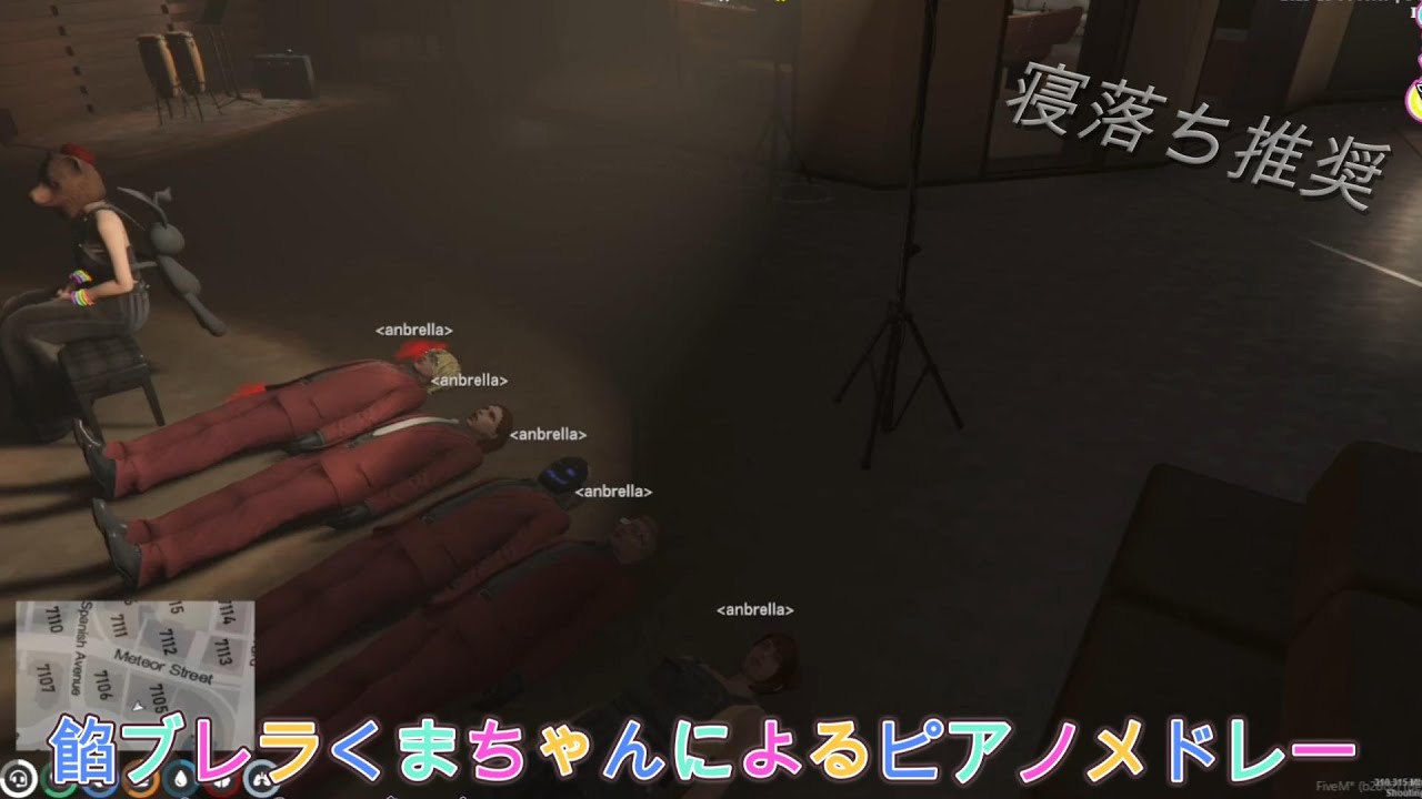 【＃ストグラ】クマちゃんによるピアノメドレーボス＆シャンクズ歌あり