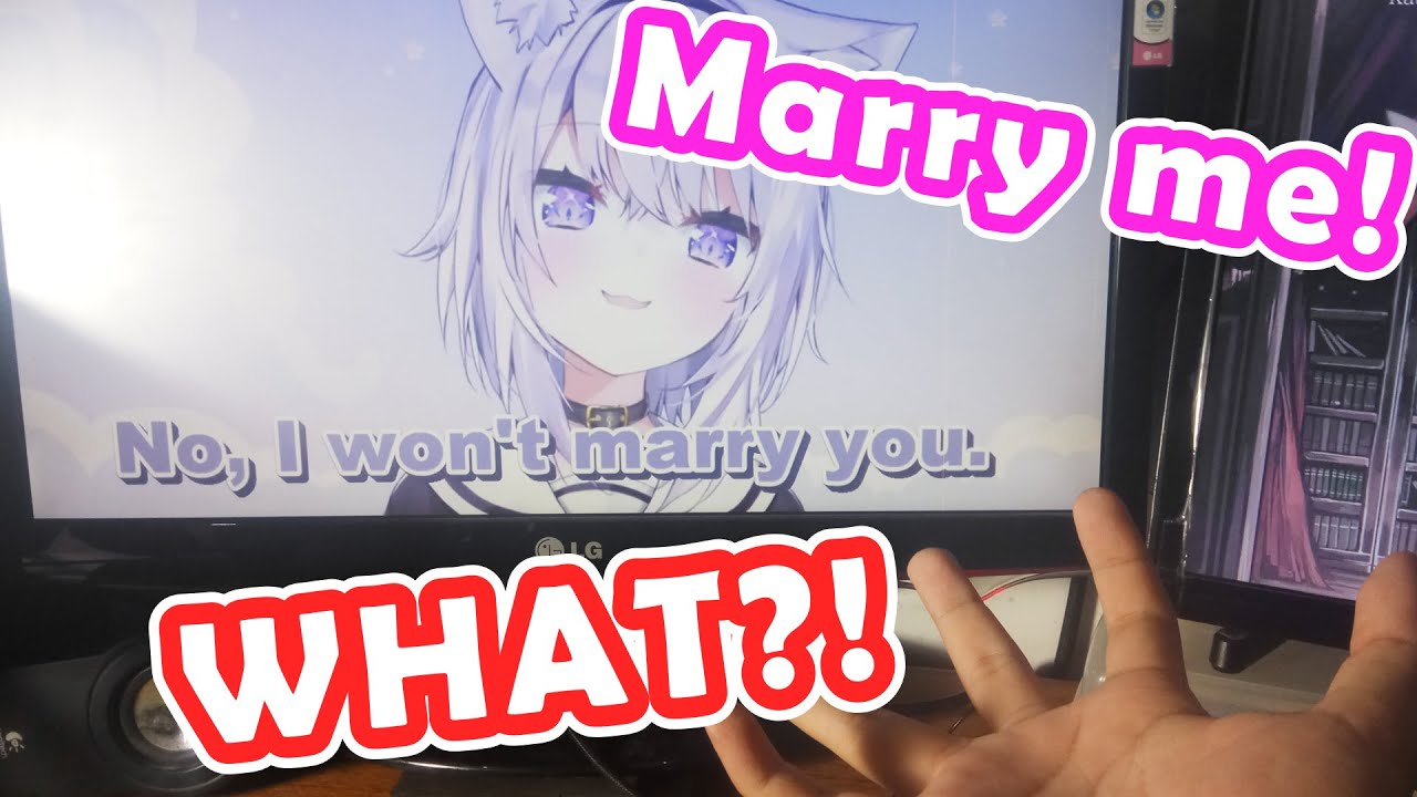 When Okayu Rejects You【Hololive | OSEKKAI VA | Nekomata Okayu x Shirakami Fubuki】