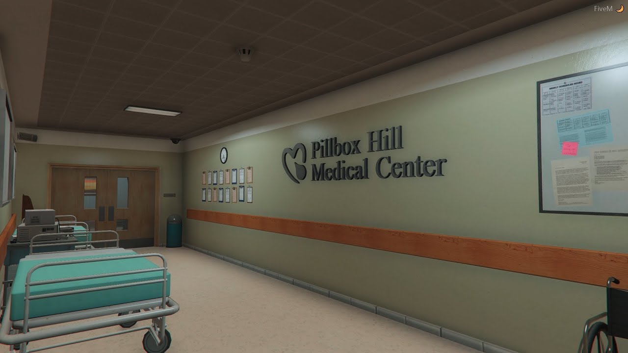 Gta V Mlo Open Interior Hospital Pillbox Hill Overview By Unclejust By Unclejust