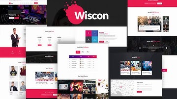 Wiscon - Conference & Event HTML Template | Themeforest Website Templates and Themes