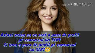 Poza de profil pt concursul lui SLR4 si pt concursul lui SLR7!💕