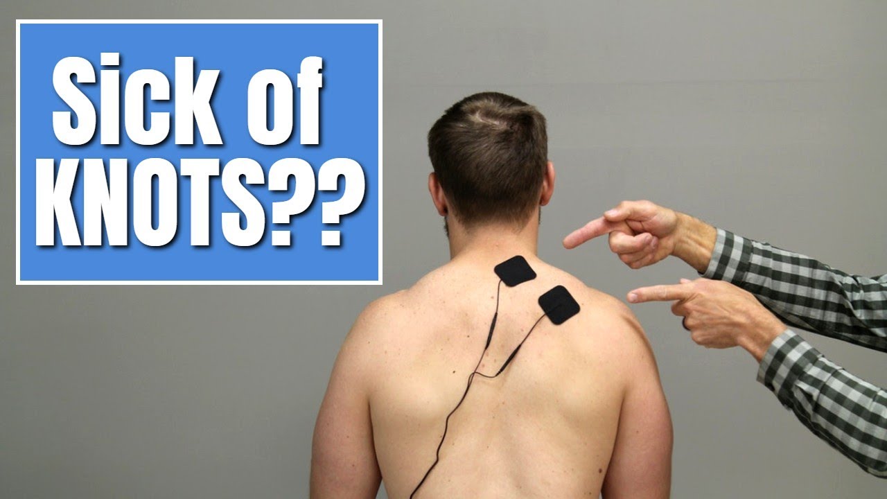 How to Use a TENS Unit With Neck Pain. Correct Pad Placement 