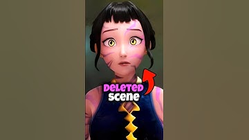 Wist je dat deze scène over Zoey is verwijderd uit Kpop Demon Hunters #kpopdemonhunters #rumi #jinu