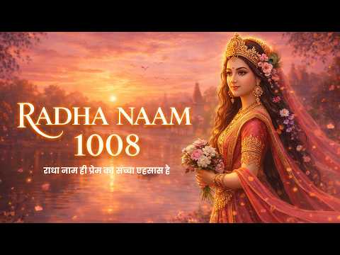 1008 राधा नाम जाप | Radha Naam Ki Mahima | शांति और प्रेम से भरा दिव्य भजन 2026