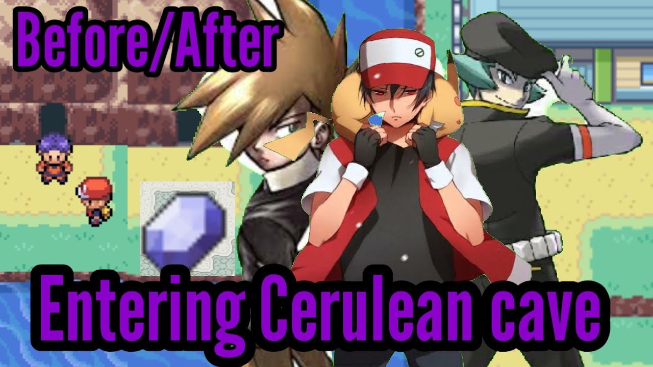 HOW TO REMOVE TRAINER FROM CERULEAN CAVE's ENTRANCE + FINDING SAPPHIRE |POKEMON ULTRAVIOLET|
