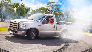 FIZ DRIFT COM A MINHA CAMIONETA F250 E QUASE DEU RUIM KKKKK screenshot 3