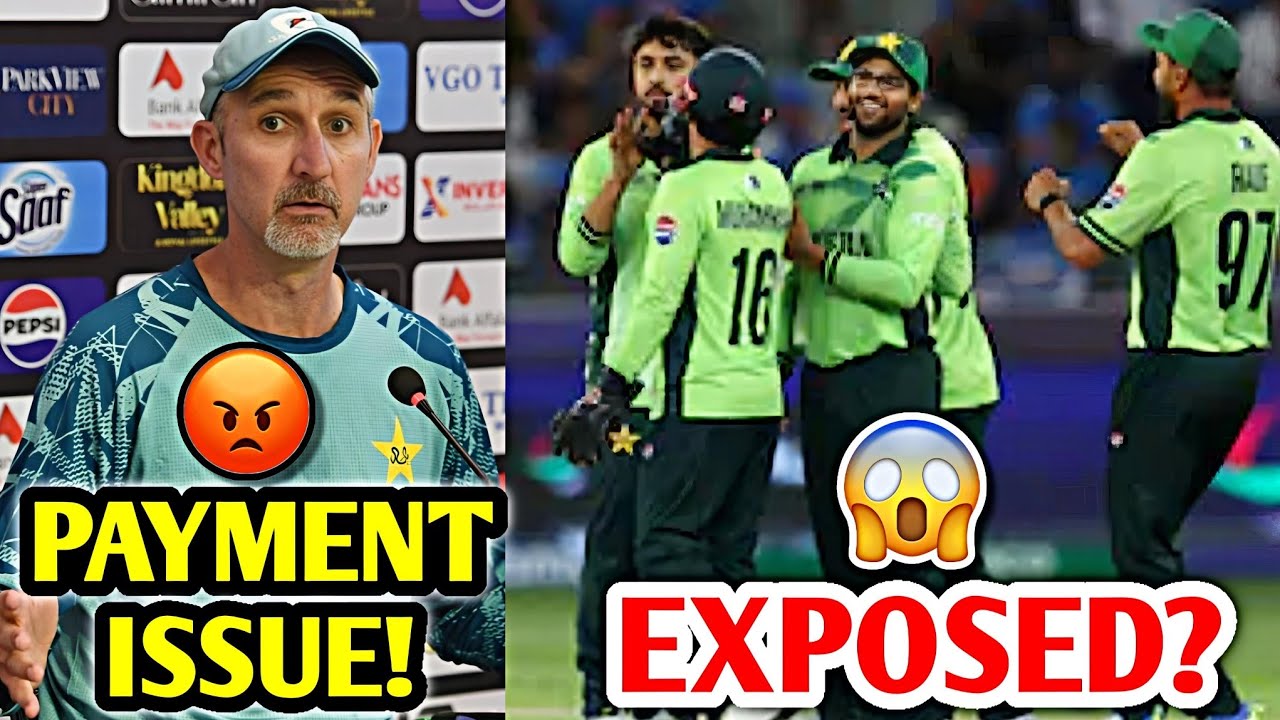 PCB EXPOSED? Coach says HE DIDN'T GET PAID! 😡| Jason Gillespie Pakistan Cricket News
