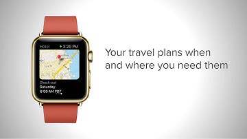 Introducing TripIt for Apple Watch