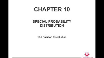 10.2  Poisson distribution