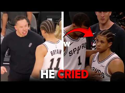 Carter Bryant Crying After Mitch Johnson’s Furious Outburst on the Sideline 😳