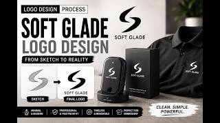 Turning a simple sketch into a clean, modern logo for Soft Glade!✨ screenshot 3