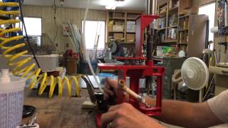 Air drive Lee Challenger bullet sizer Part 2