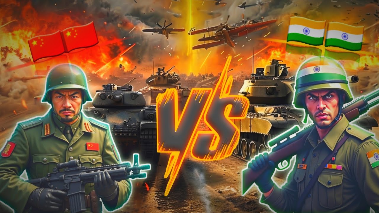 China vs India 🔥 Military Power Showdown 🌏⚔️ - YouTube