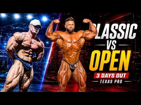 HES ONLY 22? TRAINING WITH CLASSIC PHYSIQUE PHENOM | TEXAS PRO VLOG | 3 DAYS OUT