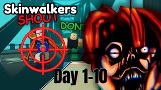 SkinWalkers Classes Update - Full Game Walkthrough + New Ending - Roblox