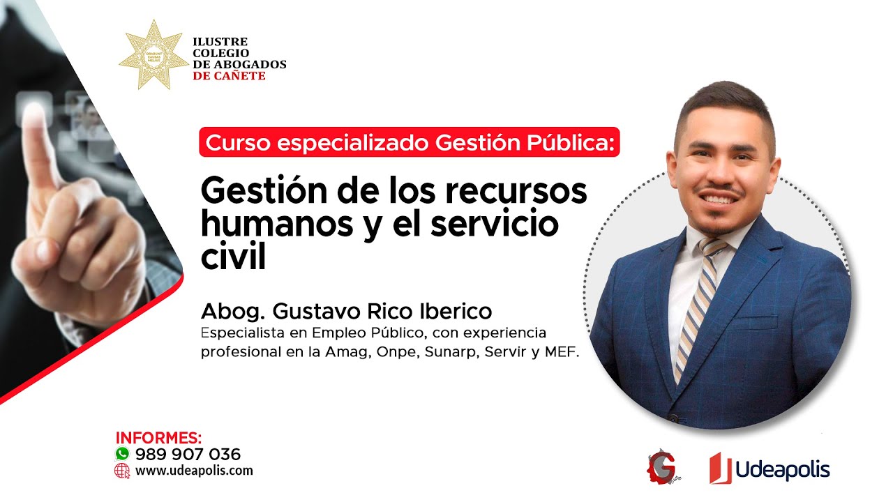 Gestión de los Recursos Humanos y el Servicio Civil | Gustavo Adolfo Rico Iberico