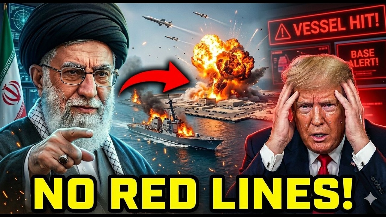 NO RED LINES — IRGC JUST HIT U.S.NAVY-LINKED VESSELS ACROSS THE GULF